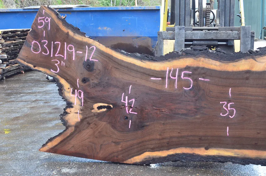 031219-12 Oregon Black Walnut Slab