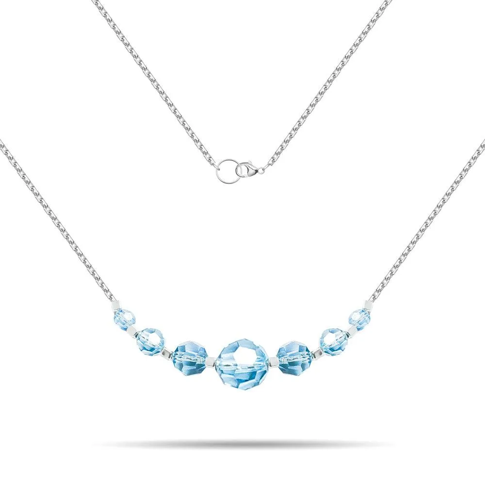 Aquamarine Graduating Necklace Kit