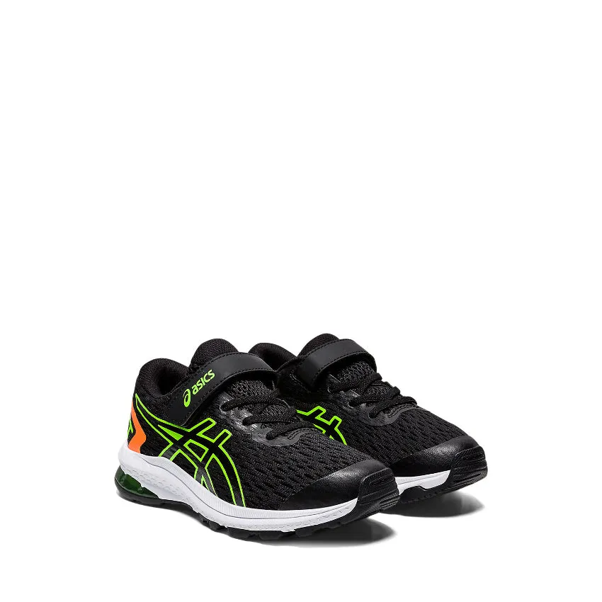 ASICS SNEAKERS 1014A151-005 GT-1000 9 PS NERO-VERDE-ARANCIO