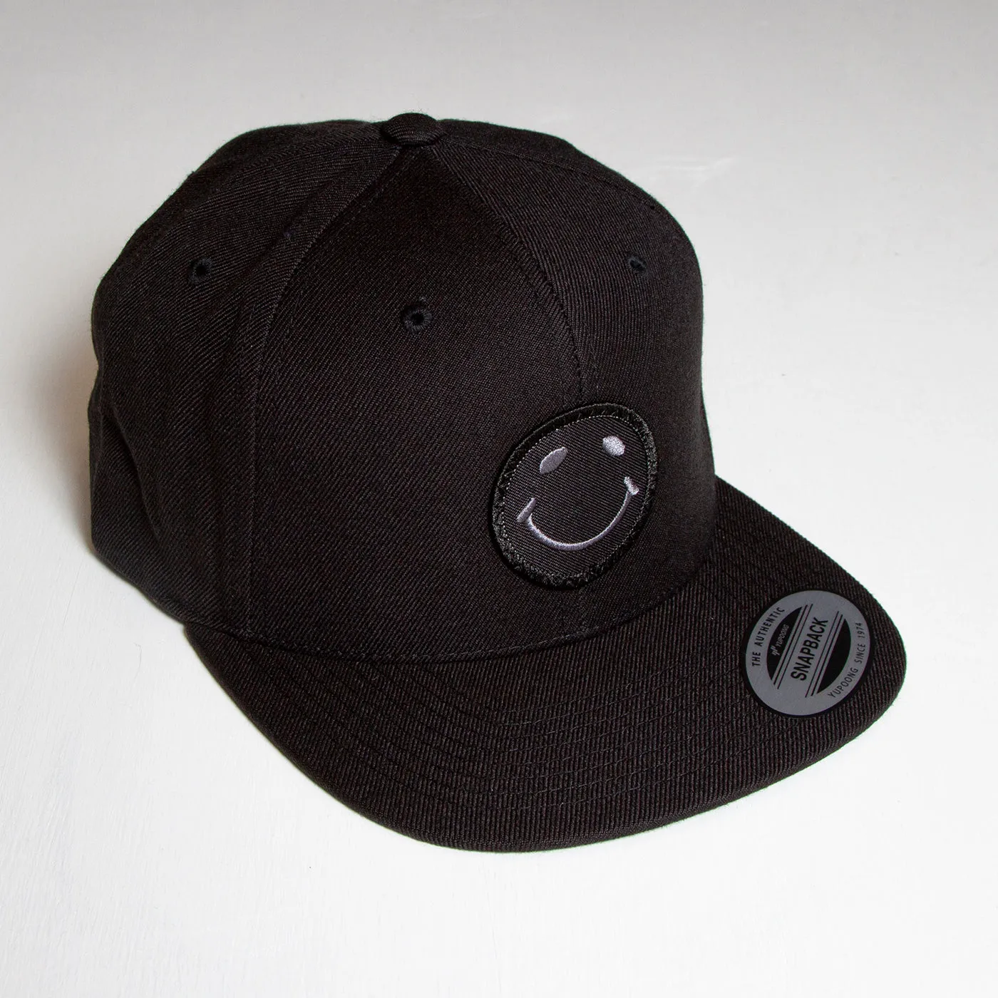 BB Smiley - Snapback - Black