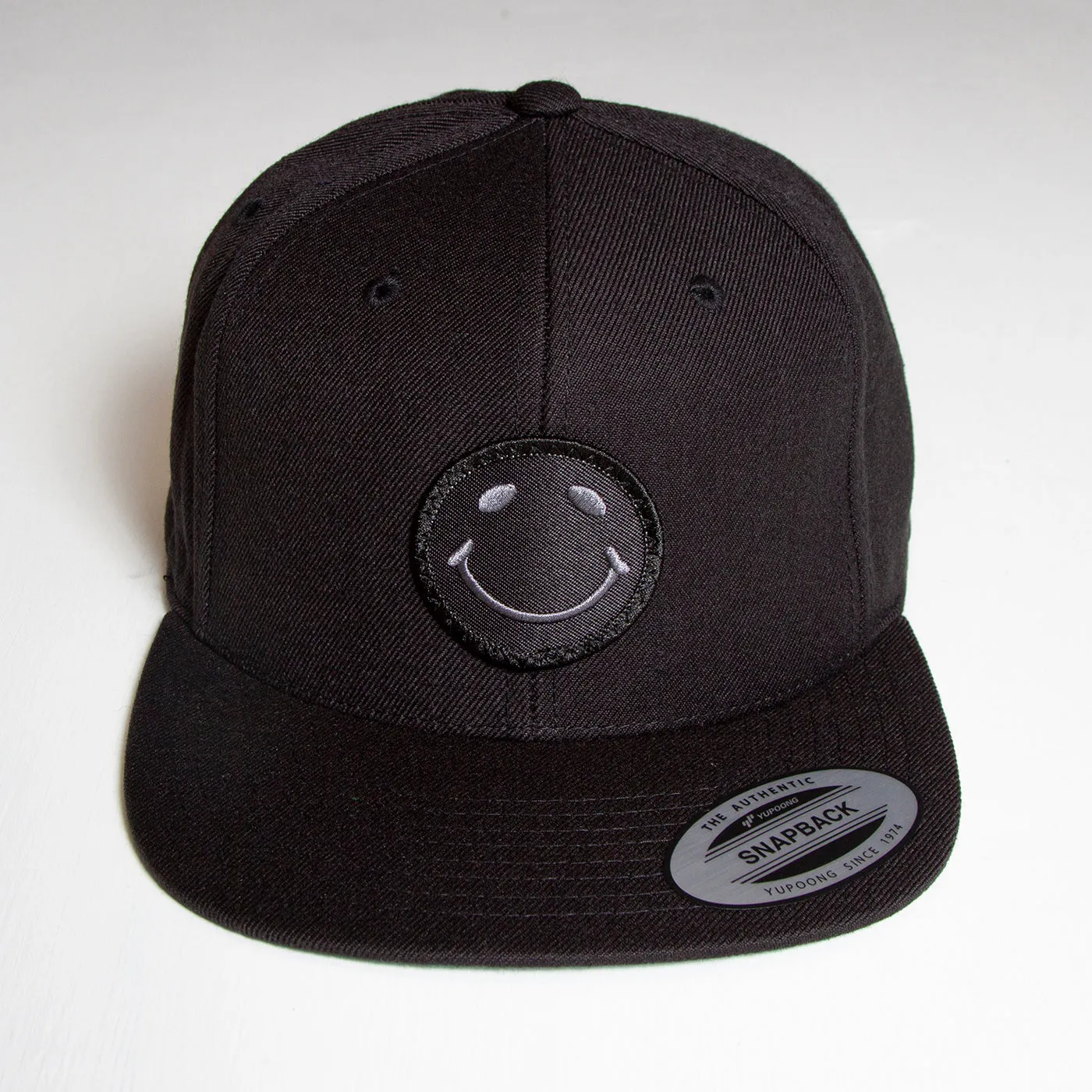 BB Smiley - Snapback - Black