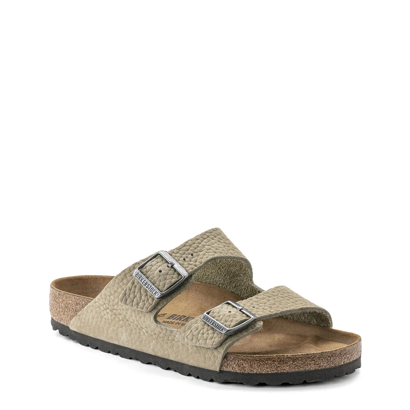 Birkenstock Arizona Regular Sandal Nubuck Khaki