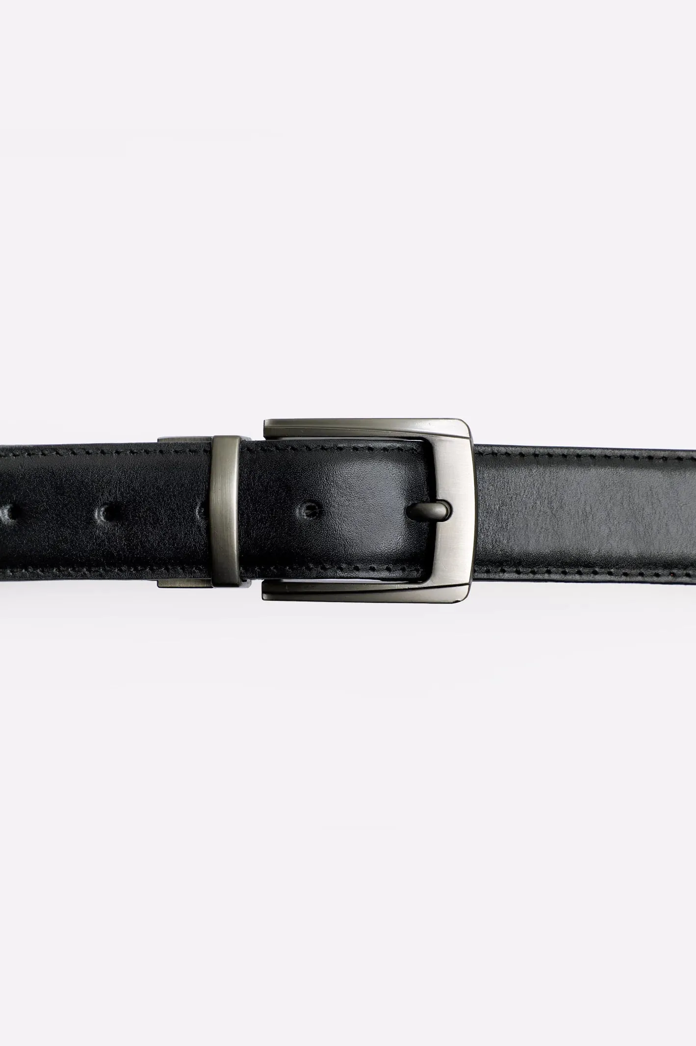 Black Brown Men's Belt