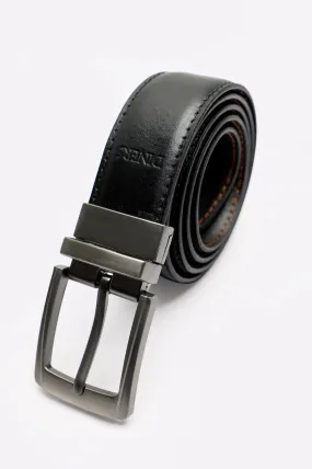 Black Brown Men's Belt