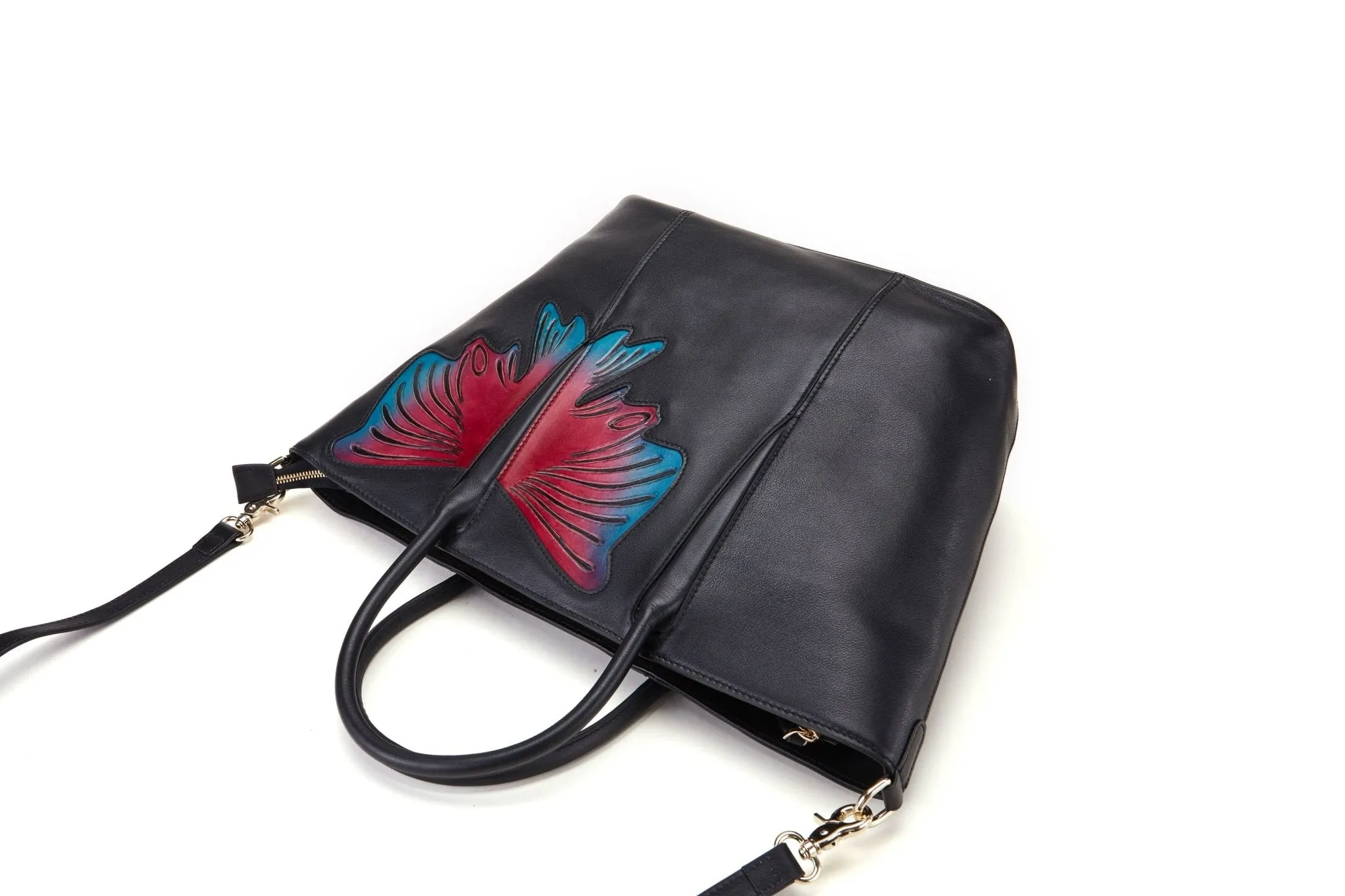 Butterfly Black Top Handle