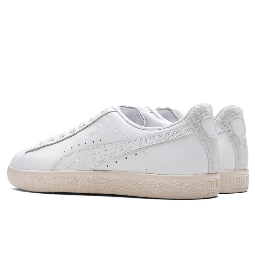 Clyde Premium - White/Frosted Ivory