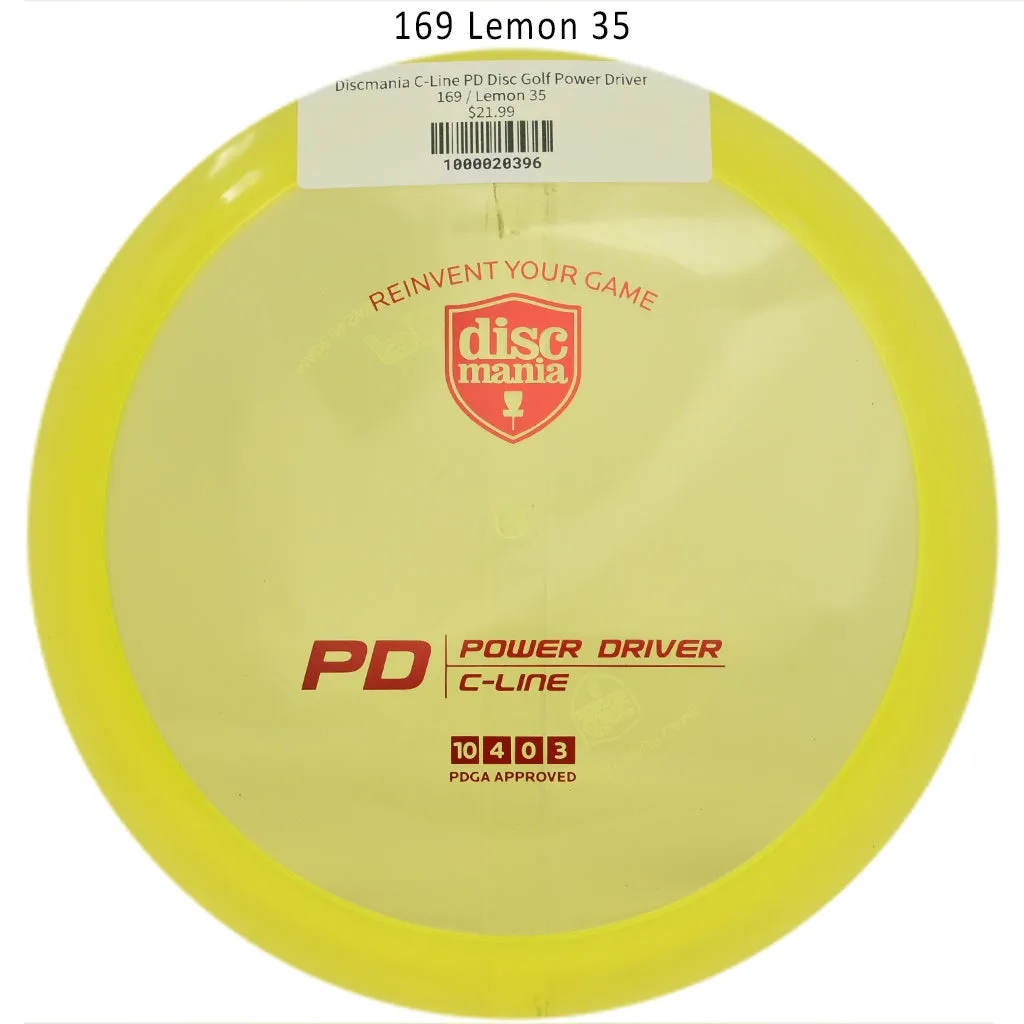 Discmania C-Line PD Disc Golf Power Driver