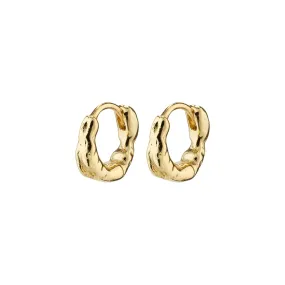 Eddy Mini Gold Plated Hoops