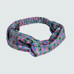 Eye of Newt Print Twist Knot Headband