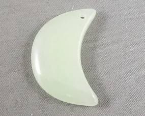 Glow in the Dark Moon Bead Synth. Gemstone 25mm 1pc (6068)