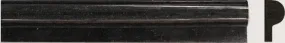 Granite Tile Collection Premium Black - 1"x2"x12" Rail Molding