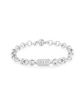 Horsebit Bracelet- Silver