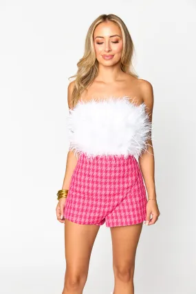 John Tweed Skort - Strawberry Cream