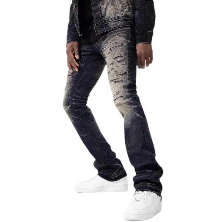 Jordan Craig Martin Stacked Amsterdam Monochrome Denim (Nature Black)