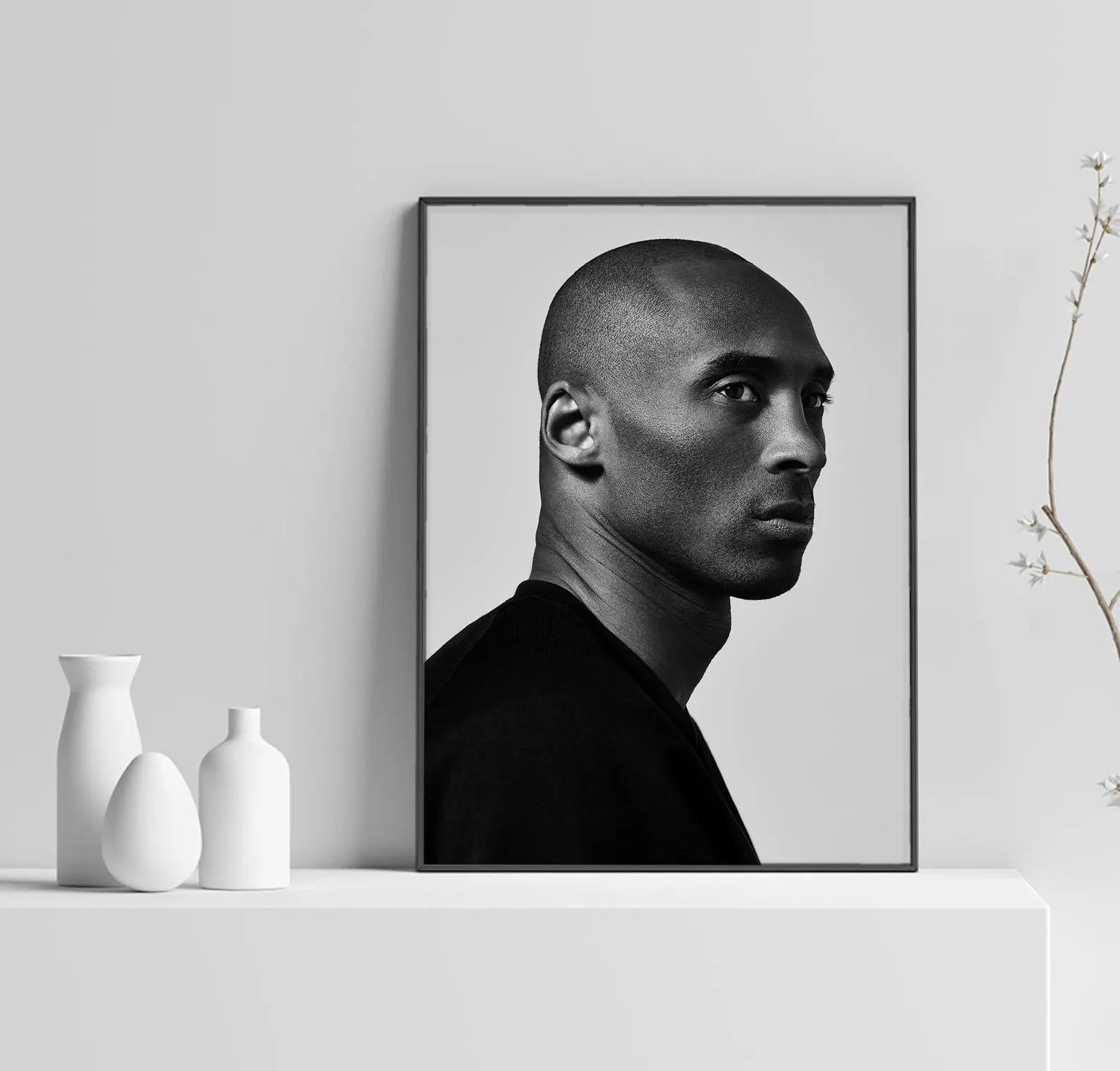 Kobe Bryant Poster, Black Mamba Art, Kobe Poster, Lakers Home Decor, Wall Decor, Custom Poster, Canvas Poster, Rolled Canvas, Wall Art