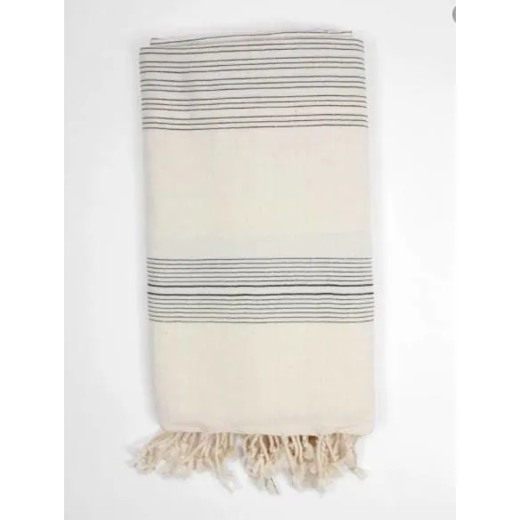 Lamu Grey Hammam Towel