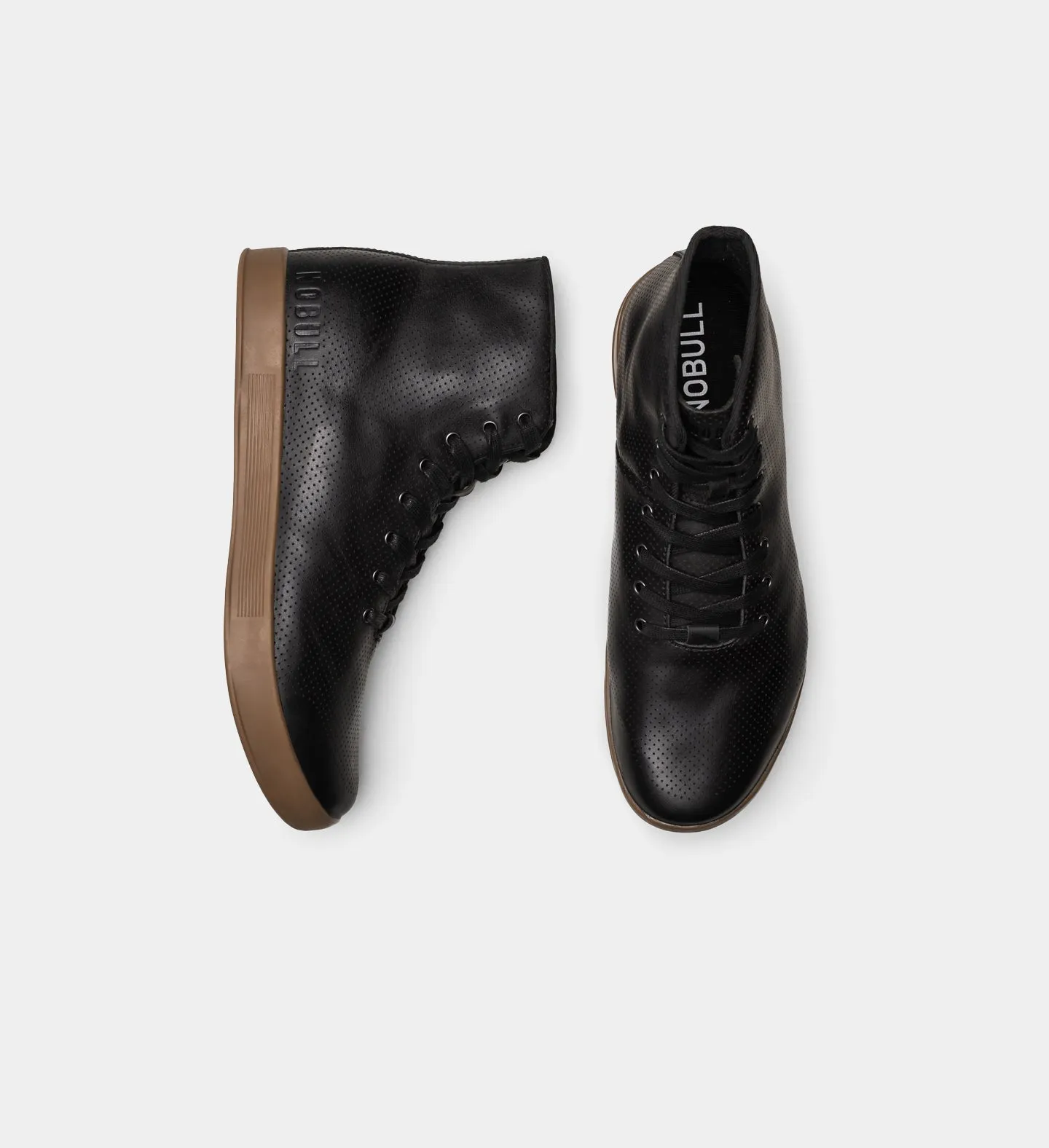 Men's High-Top Leather Cupsole Trainer