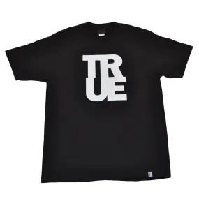 Mens True Logo T-Shirt Black/White