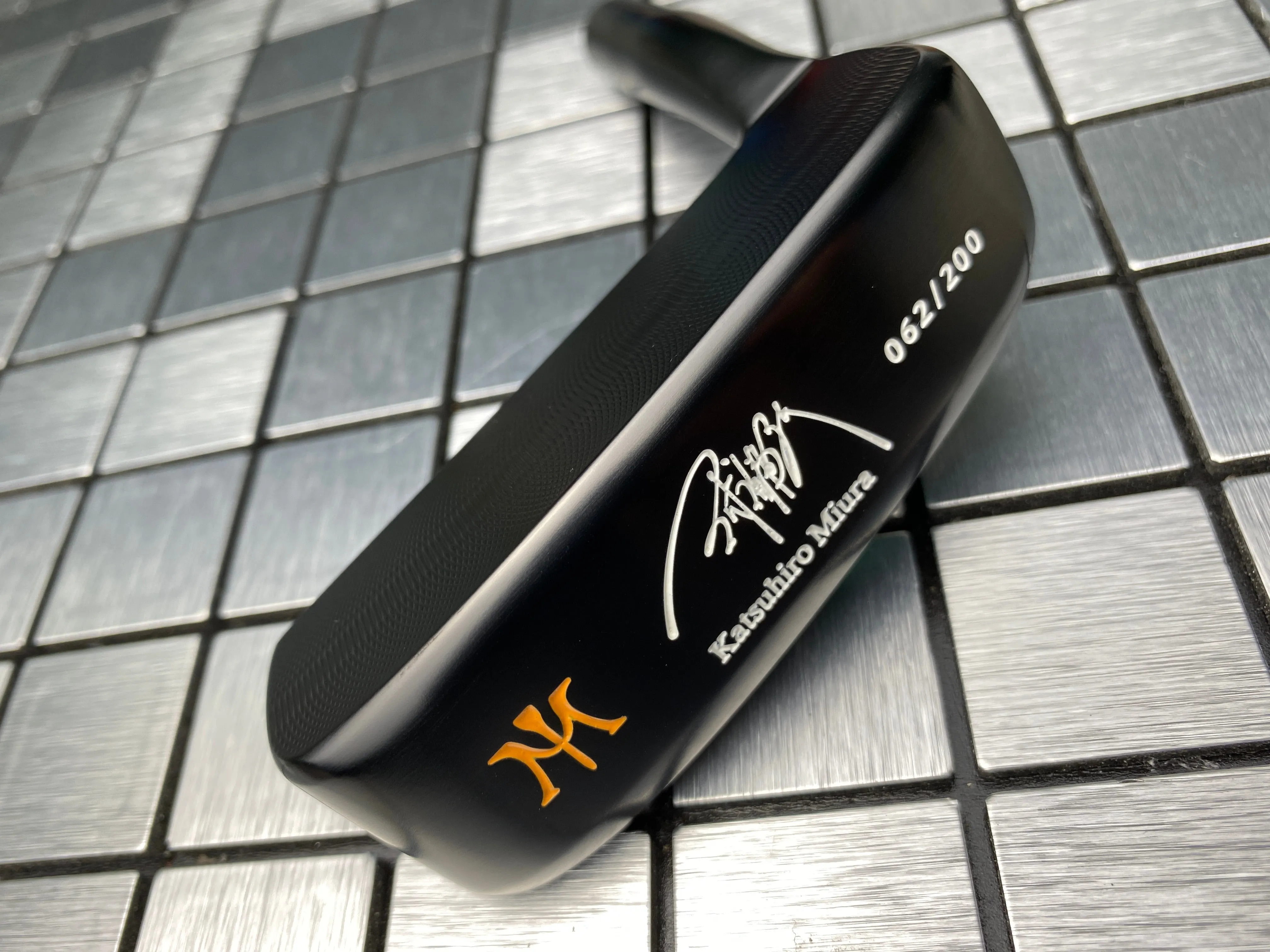 Miura Golf KM-008 Katsuhiro Edition Limited Black Boron Putter