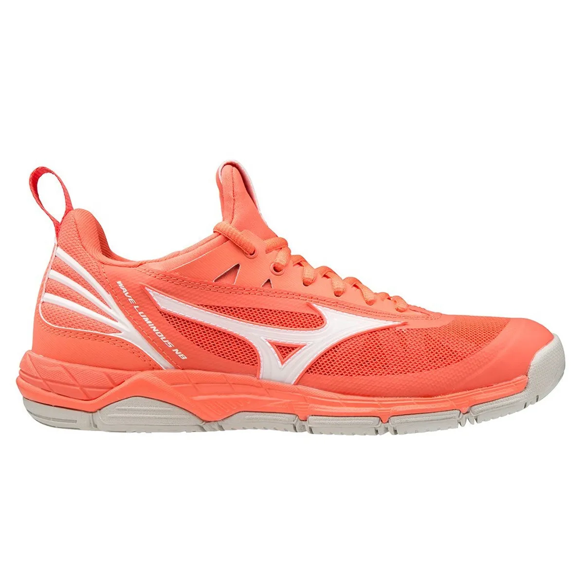 Mizuno Wave Luminous Nb Womens | Livingcoral/snowwhite