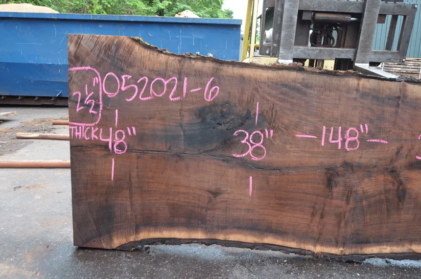 Oregon Black Walnut Slab 052021-06