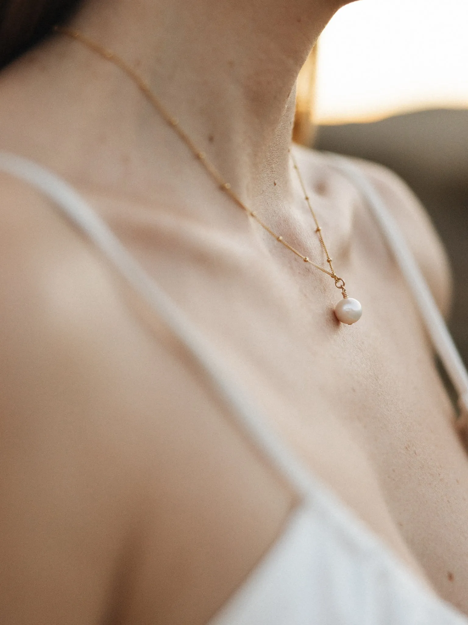 Pearl Drop Necklace