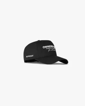 Represent Owners Club Cap - Black