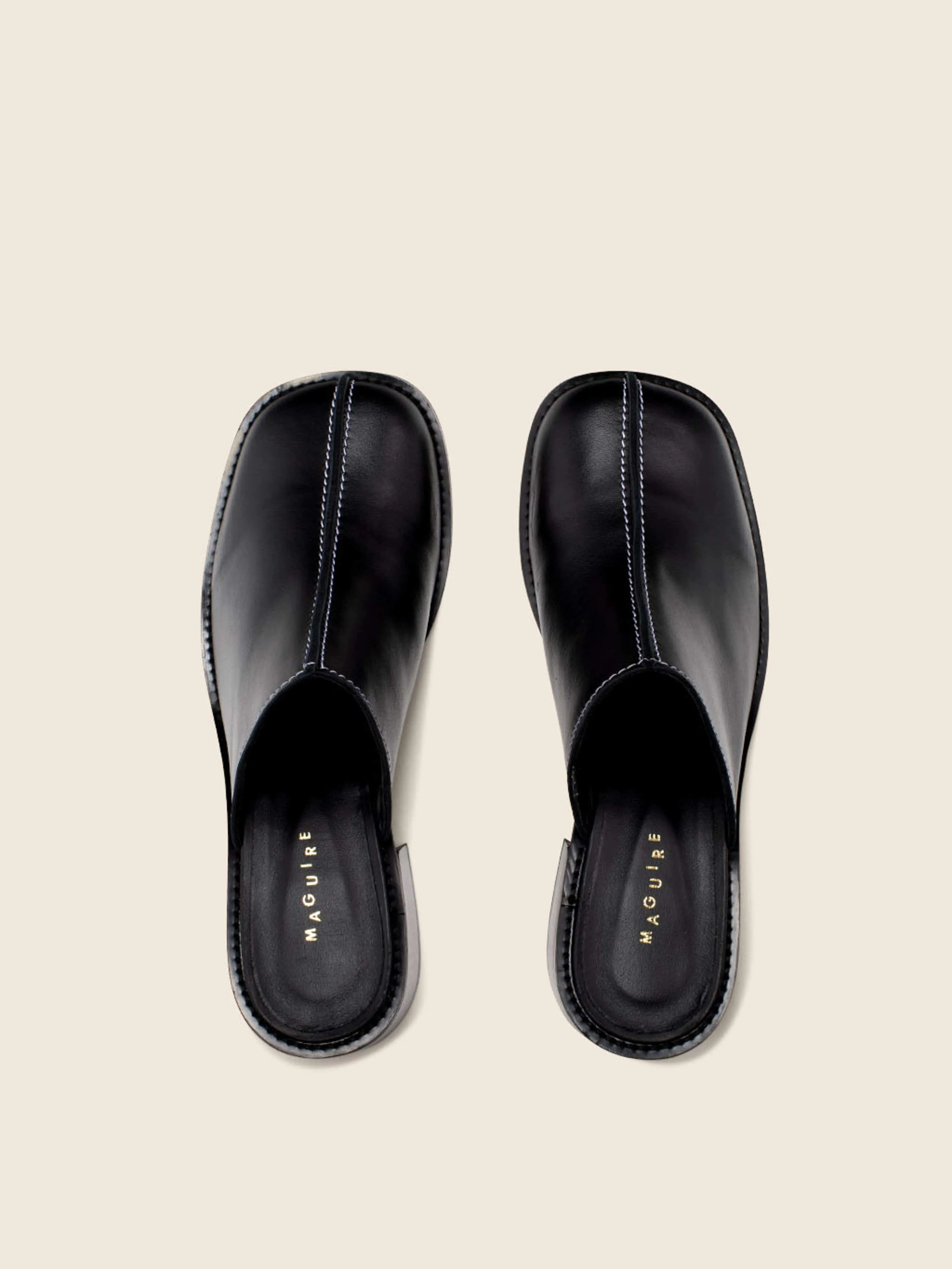 Safara Black Mule