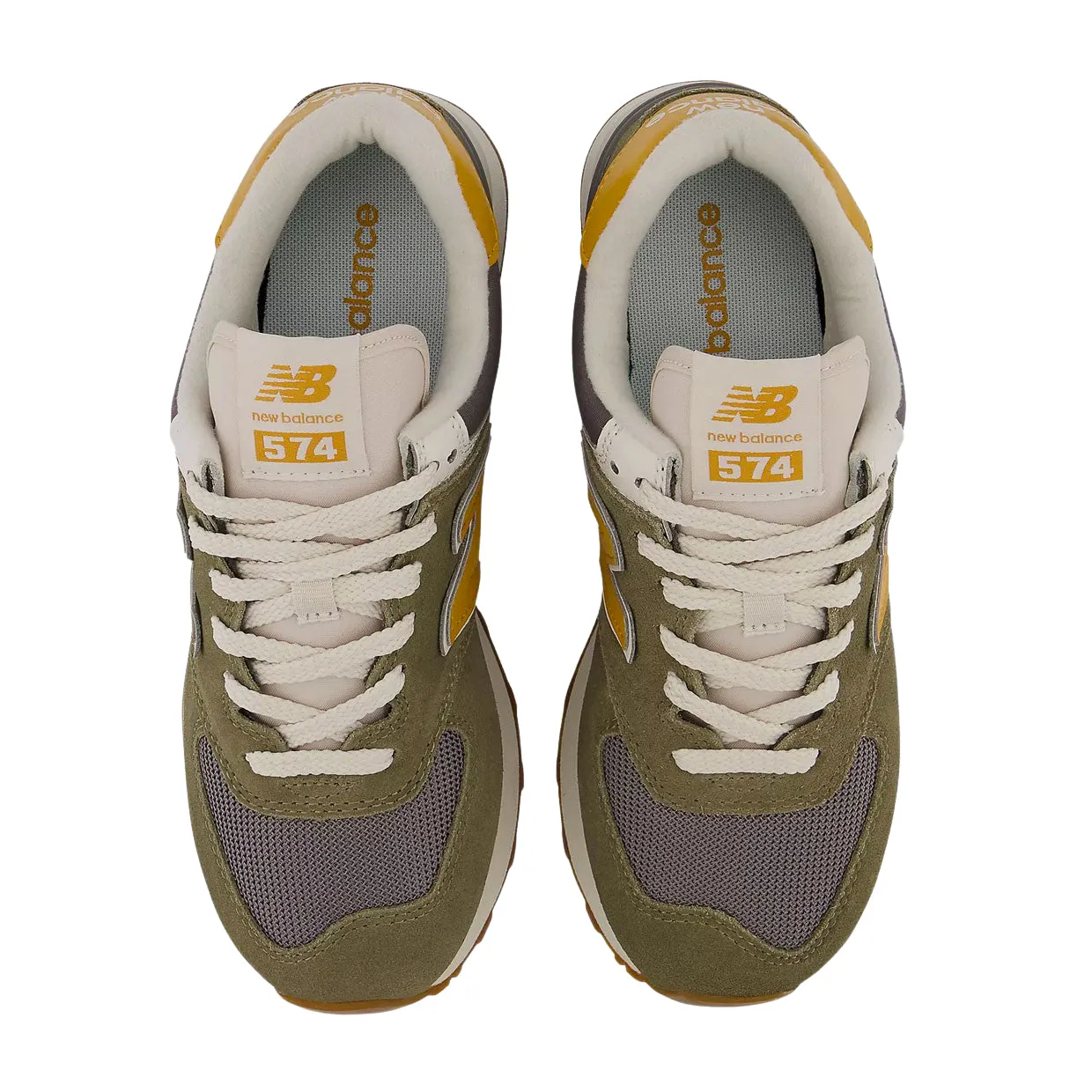 Sneakers Donna New Balance 574v2 Verde / Giallo