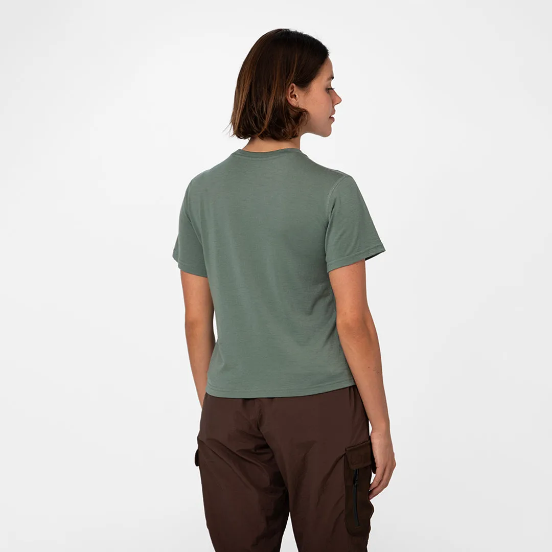 Womens Merino T-Shirt Elm