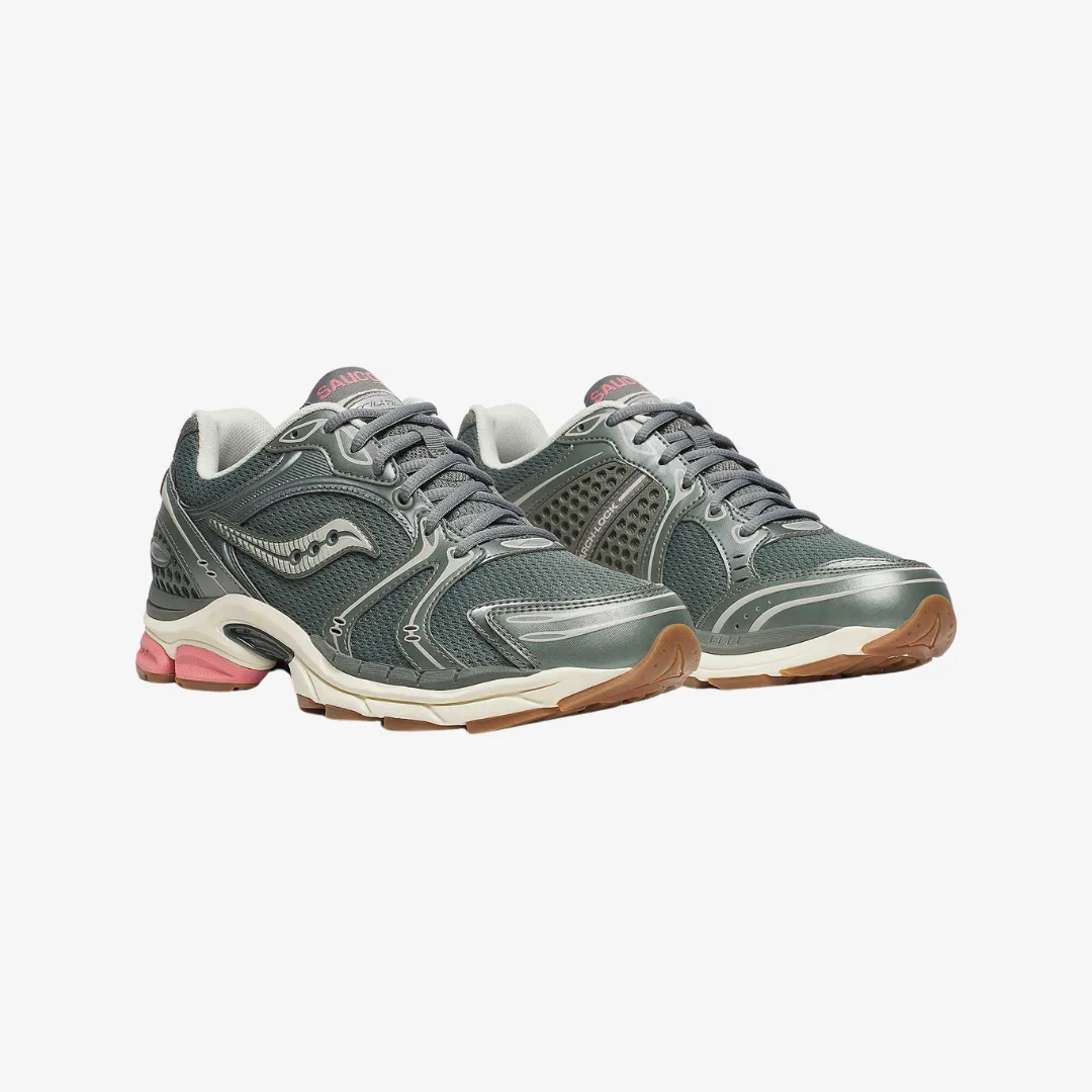 womens saucony progrid triumph 4 (agave/peach)