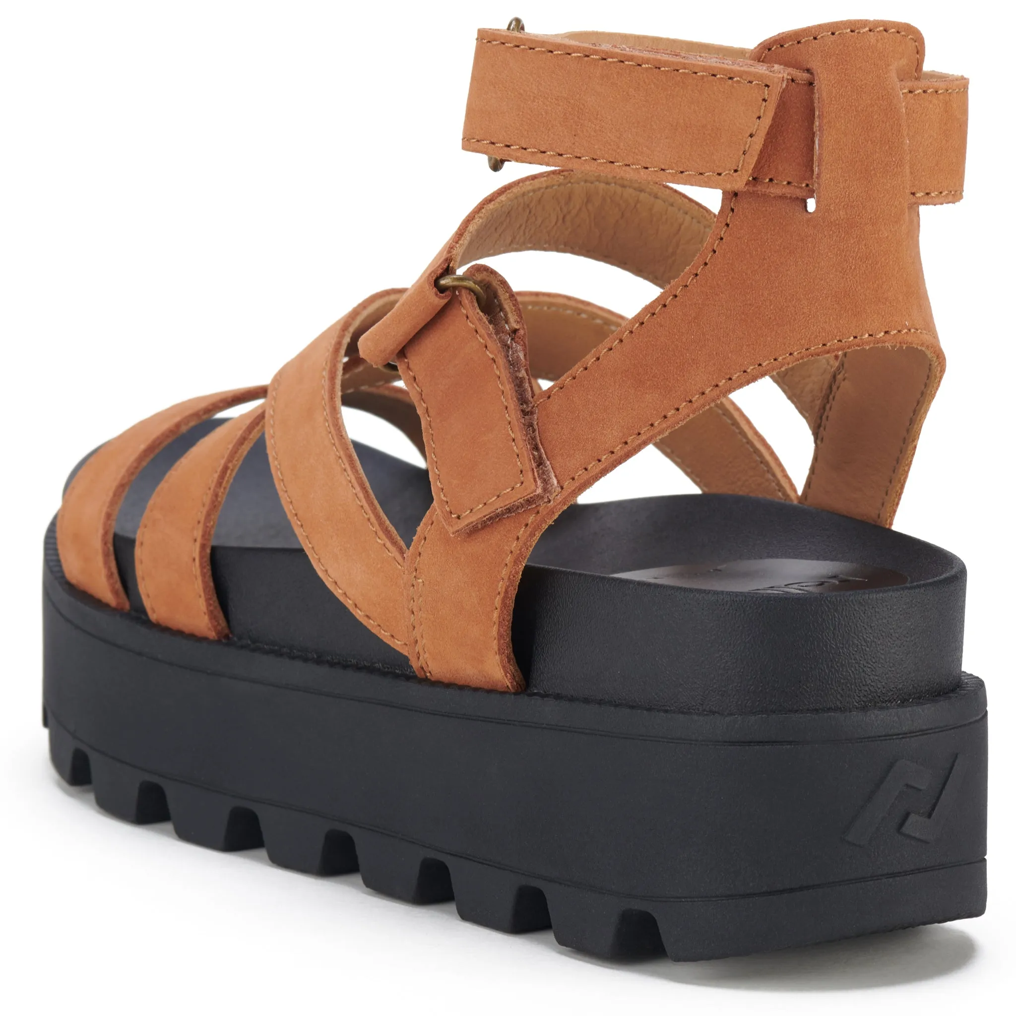 Zeze Wedge Multi Rustic Tan